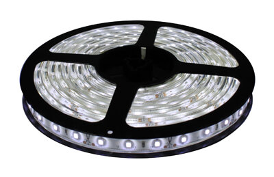 5M WIT 5050 LED strip 60 LEDs per meter -IP66 - Dimbaar - complete set 