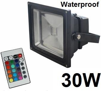 LED bouwlamp RGB 30W 