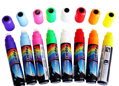 8x 6mm POP Markers 