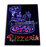 2 stuks: LED schrijfbord 30cm*40cm | 90 functies_