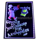 2 stuks: LED schrijfbord 30cm*40cm | 90 functies_