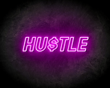 HUSTLE neon sign - LED neon sign_