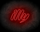 ILLY neon sign - LED neon sign_