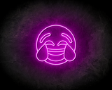 LAUGH SMILEY neon sign - LED neonsign_