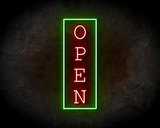 OPEN VERTICAAL 2 neon sign - LED neonsign_