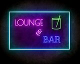 LOUNGE & BAR neon sign - LED neonsign_