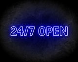 24/7 OPEN neon sign - LED neonsign_
