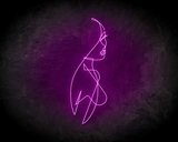 LINE ART WOMEN neon sign - LED neonsign_