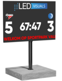 LED scorebord 400 x 270 cm - SMD P10 / Digitaal LED score scherm voor voetbal, hockey etc_