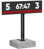 LED scorebord 320 x 90 cm - SMD P6 / Digitaal LED score scherm voor voetbal, hockey etc_