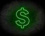 Dollar Sign neon sign - LED neon sign_