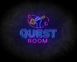 Quest room neon sign - LED neonsign_