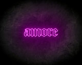 Amore neon sign - LED neon sign_