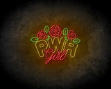 PWR Girl neon sign - LED neonsign_