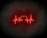 Heart Beat neon sign - LED neonsign_