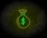 Money Bag neon sign - LED neonsign_