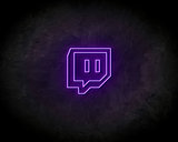 Twitch neon sign - LED neon sign_