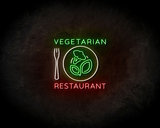Vegetarian Restaurant neon sign - LED neonsign_