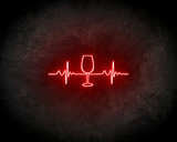 Wine Pulse neon sign - LED neonsign_
