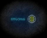 Bitcoins neon sign - LED neonsign_