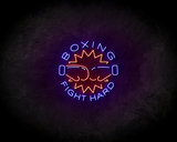 Boxing Fight Hard neon sign - LED neonsign_