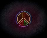 Peace neon sign - LED neon sign_