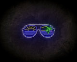 Summer glasses neon sign - LED neonsign_