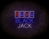 Blackjack neon sign - LED neonsign_