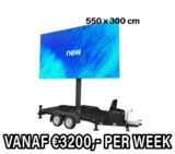 Mobiel LED scherm 7m2 - Verhuur 1 dag_
