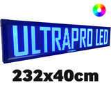 UltraPro series - Professional LED ticker measurements 232 x 40 x 7 cm_