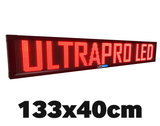 SALE! Rode professionele LED lichtkrant 40*133cm_