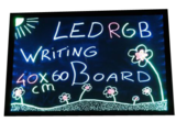 40cm*60cm LED schrijfbord incl. stiften_