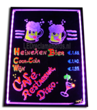 2 stuks : LED schrijfbord 40cm*60cm | 90 functies_