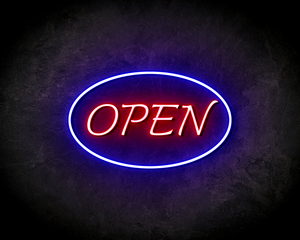 OPEN ROND neon sign - LED neon sign