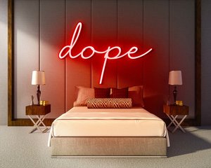 DOPE neon sign - LED neonsign