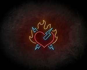 Fire Love neon sign - LED neonsign