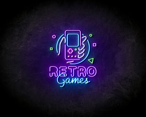 RETRO GAME neon sign - LED neonsign