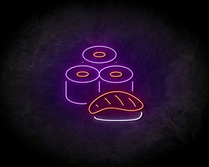 Multiple Sushi neon sign - LED neon sign