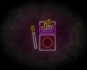 Cigarettes neon sign - LED neon sign