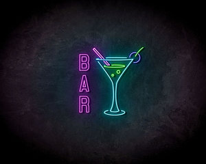 Bar neon sign - LED neon sign