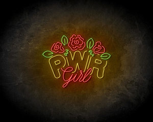 PWR Girl neon sign - LED neonsign