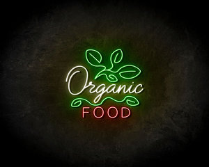 Organic Food neon sign - LED neonsign