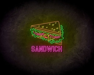 Sandwich neon sign - LED neonsign