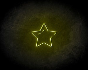 Star neon sign - LED neon sign