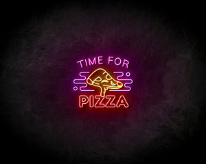 Time For Pizza neon sign - LED neonsign