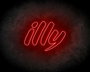 ILLY neon sign - LED neon sign
