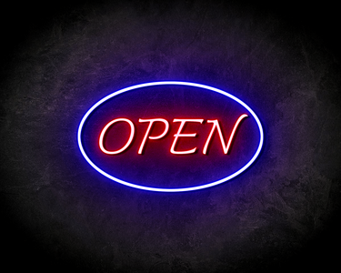 OPEN ROND neon sign - LED neon sign