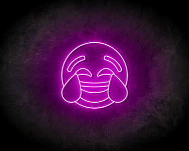LAUGH SMILEY neon sign - LED neonsign