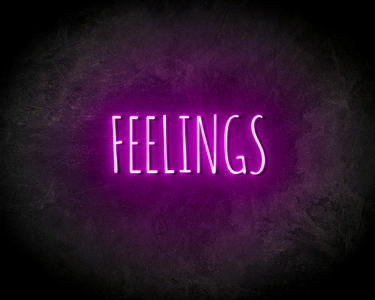 FEELINGS neon sign - LED neon sign