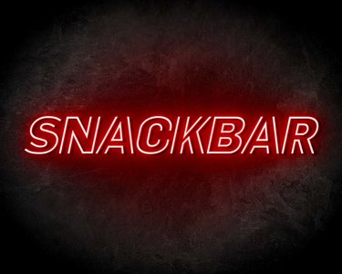 SNACKBAR LUXE neon sign - LED neonsign